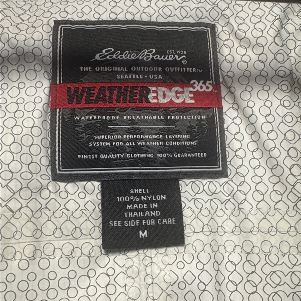 Eddie Bauer weather edge 365 raincoat - Picture 4 of 4